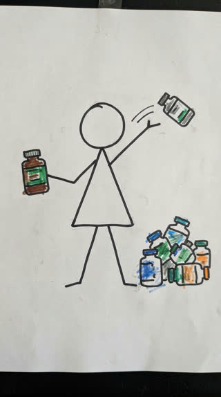 Storyboard frame for beat 4: rapid-fire negation